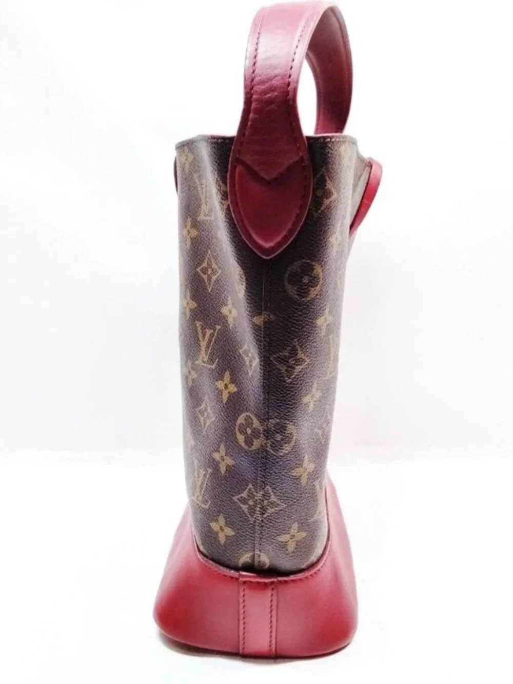 Authentic Louis Vuitton Idole NN14PM Monogram Bucket Tote Bag Leather w/ Pouch